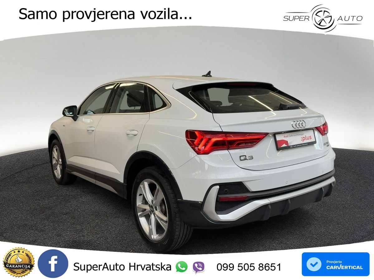 Audi Q3 II Sportback 45 TFSI (230 KS) quattro S tronic S line