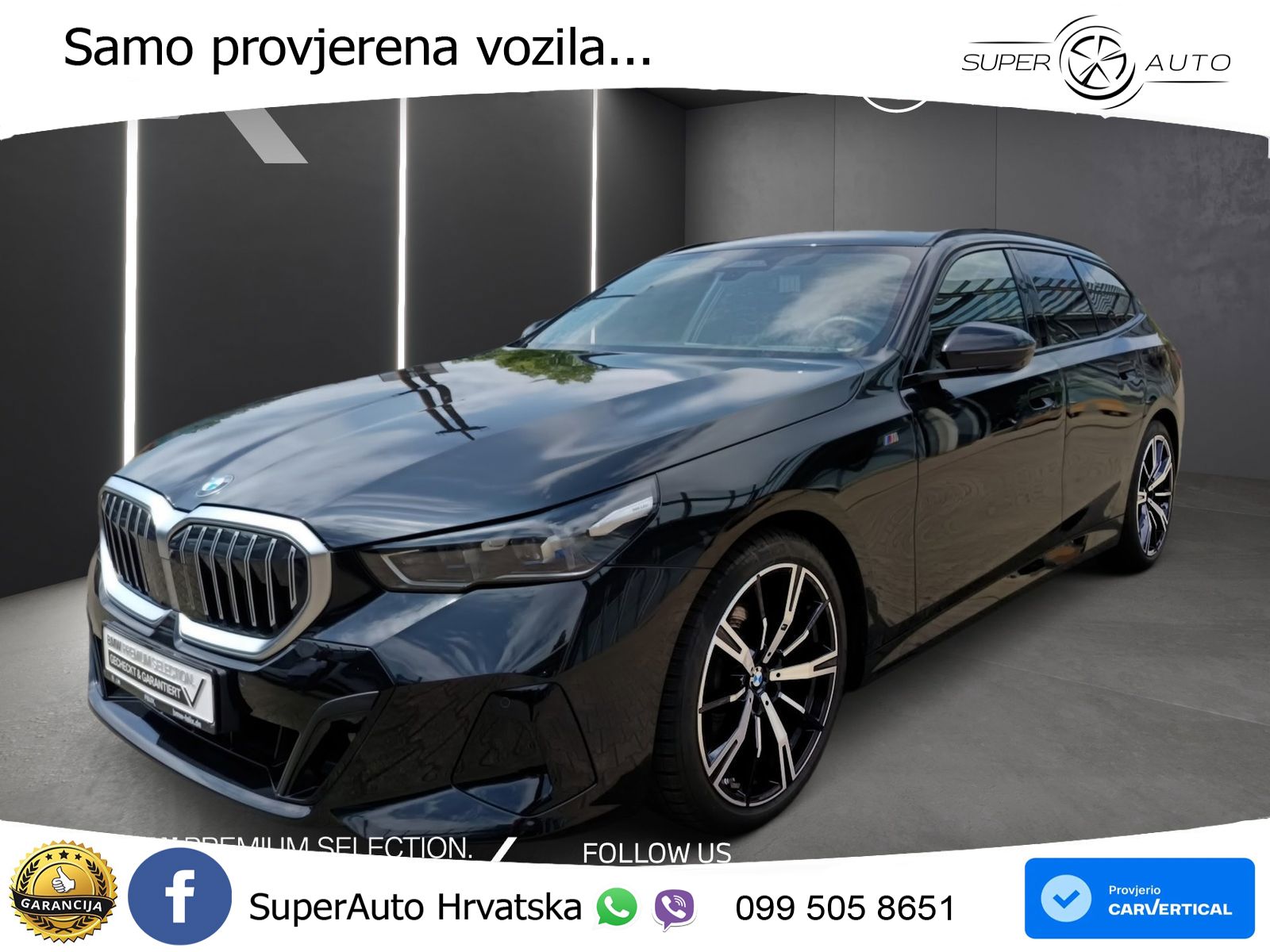 BMW 520d Touring (197 KS) Steptronic M Sport LED+GR SJED+ACC
