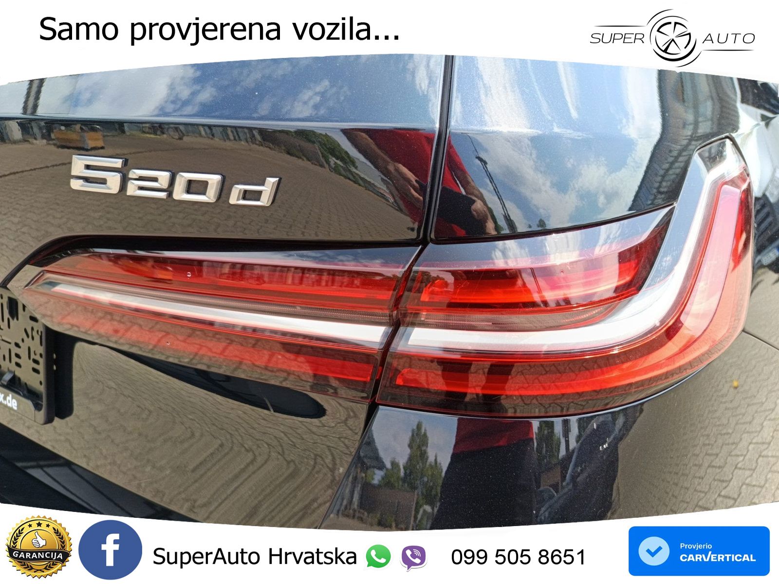 BMW 520d Touring (197 KS) Steptronic M Sport LED+GR SJED+ACC