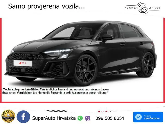 Audi RS3 Sportback 2.5 TFSI (400 KS) quattro S tronic MATRIX+GR SJED+KAM