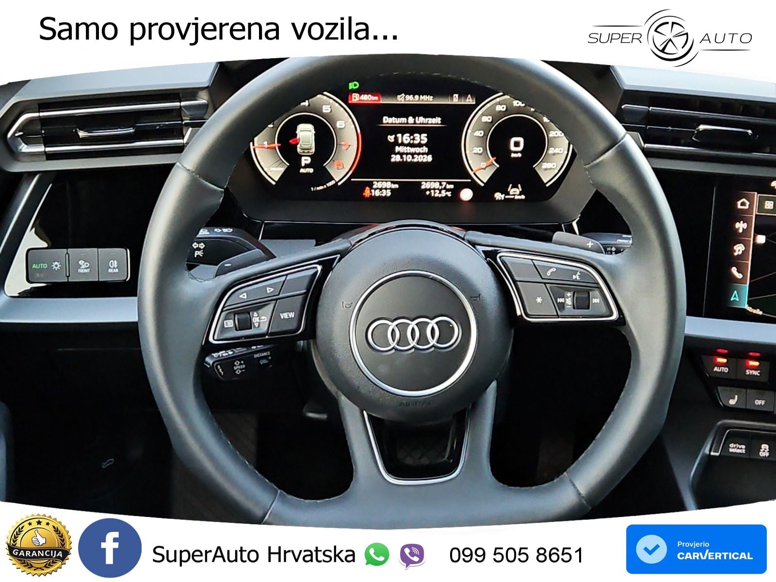 Audi A3 35 TFSI (150 KS) S tronic LED+GR SJED+ACC