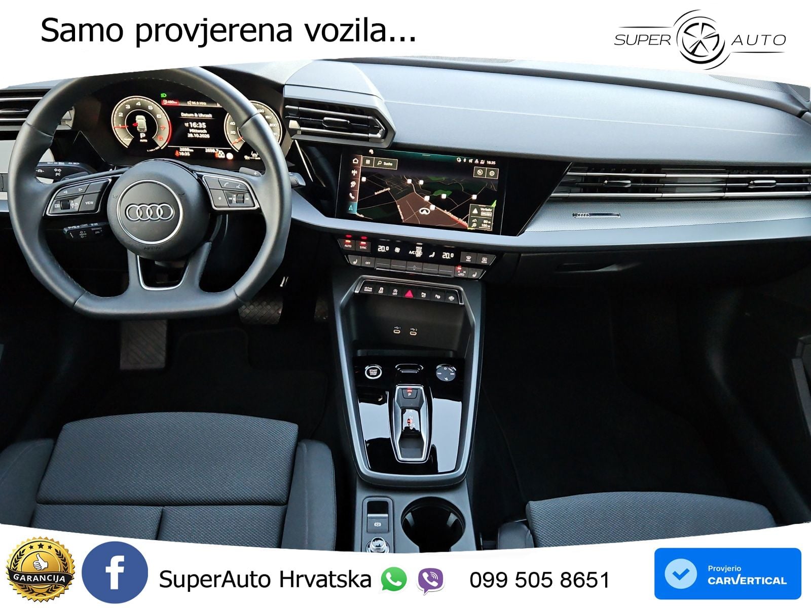 Audi A3 35 TFSI (150 KS) S tronic LED+GR SJED+ACC