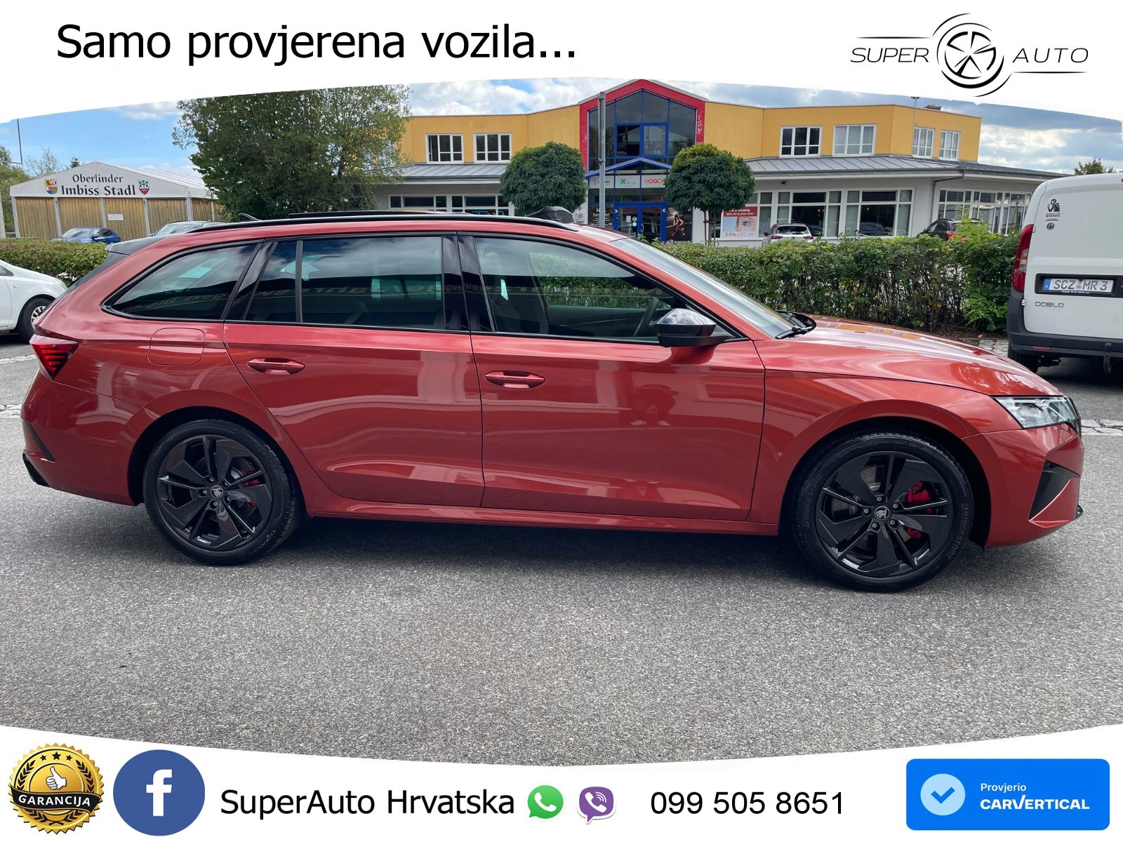 Škoda Octavia Combi RS 2.0 TSI (265 KS) DSG LED+GR SJED+ACC