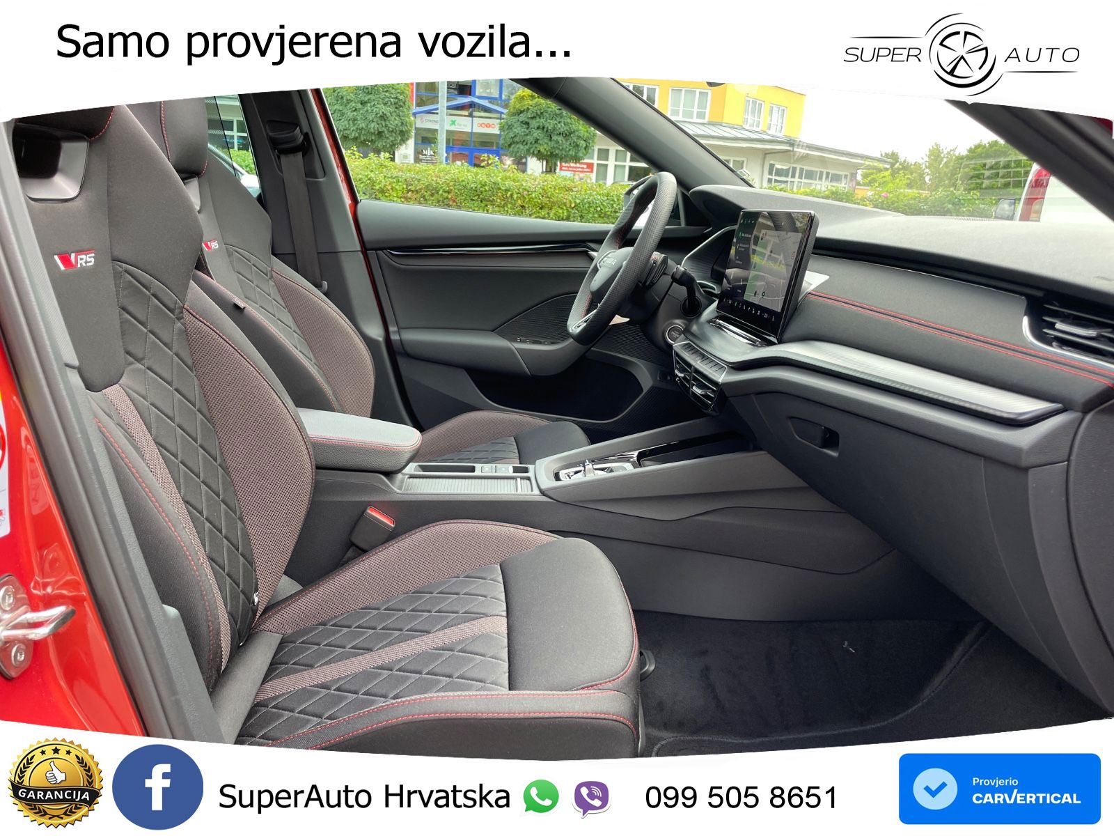 Škoda Octavia Combi RS 2.0 TSI (265 KS) DSG LED+GR SJED+ACC