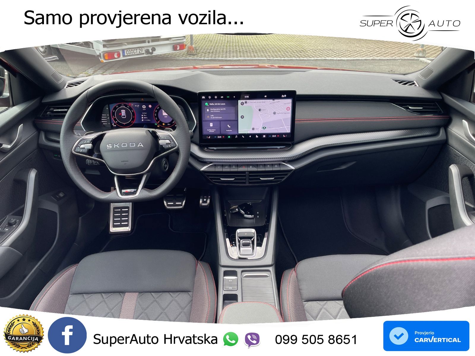 Škoda Octavia Combi RS 2.0 TSI (265 KS) DSG LED+GR SJED+ACC