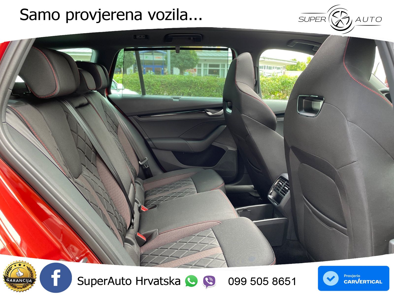 Škoda Octavia Combi RS 2.0 TSI (265 KS) DSG LED+GR SJED+ACC