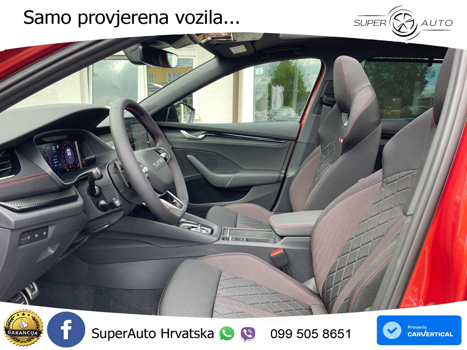 Škoda Octavia Combi RS 2.0 TSI (265 KS) DSG LED+GR SJED+ACC