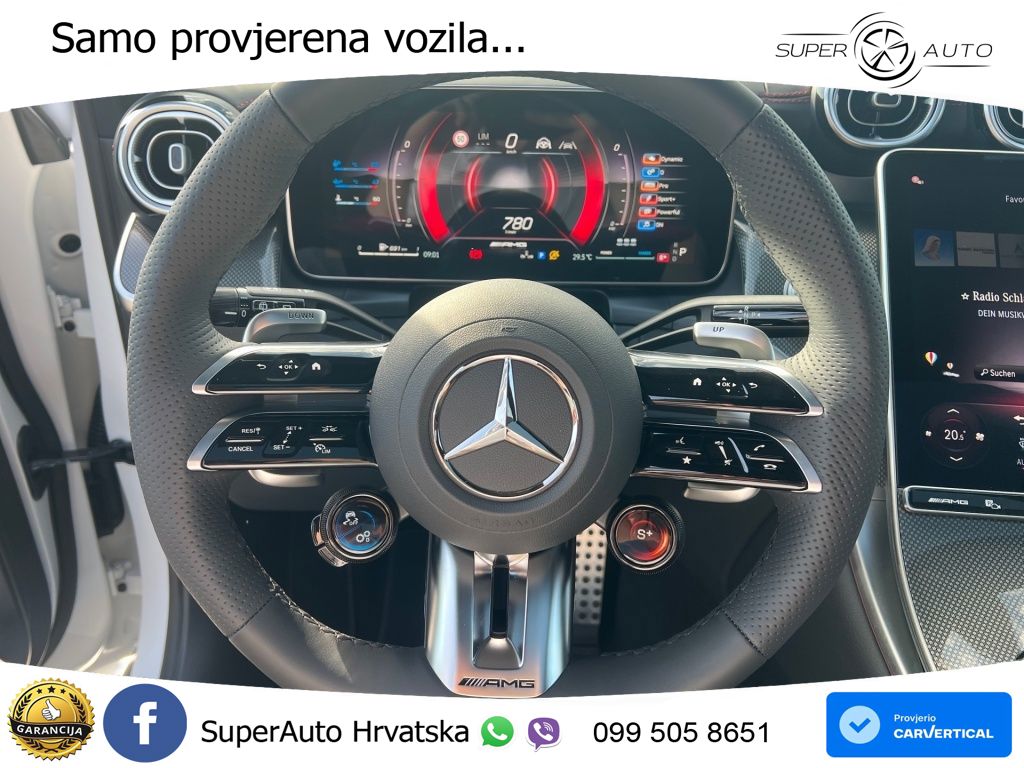 Mercedes AMG GLC 53 (449 KS) 4MATIC+ AMG SPEEDSHIFT TCT 9G ACC+HEAD+GR SJED+360+PANO