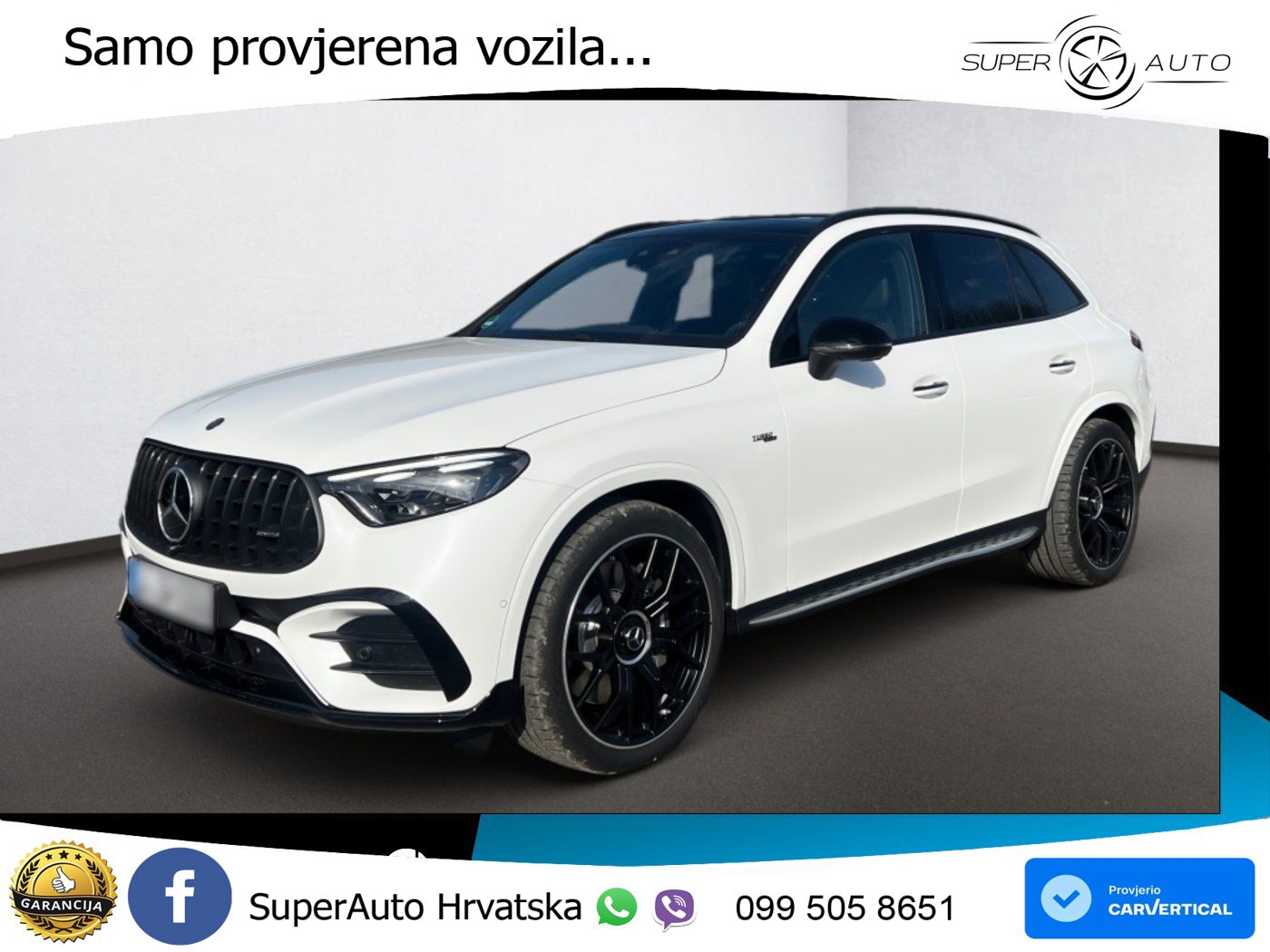 Mercedes AMG GLC 53 (449 KS) 4MATIC+ AMG SPEEDSHIFT TCT 9G ACC+HEAD+GR SJED+360+PANO