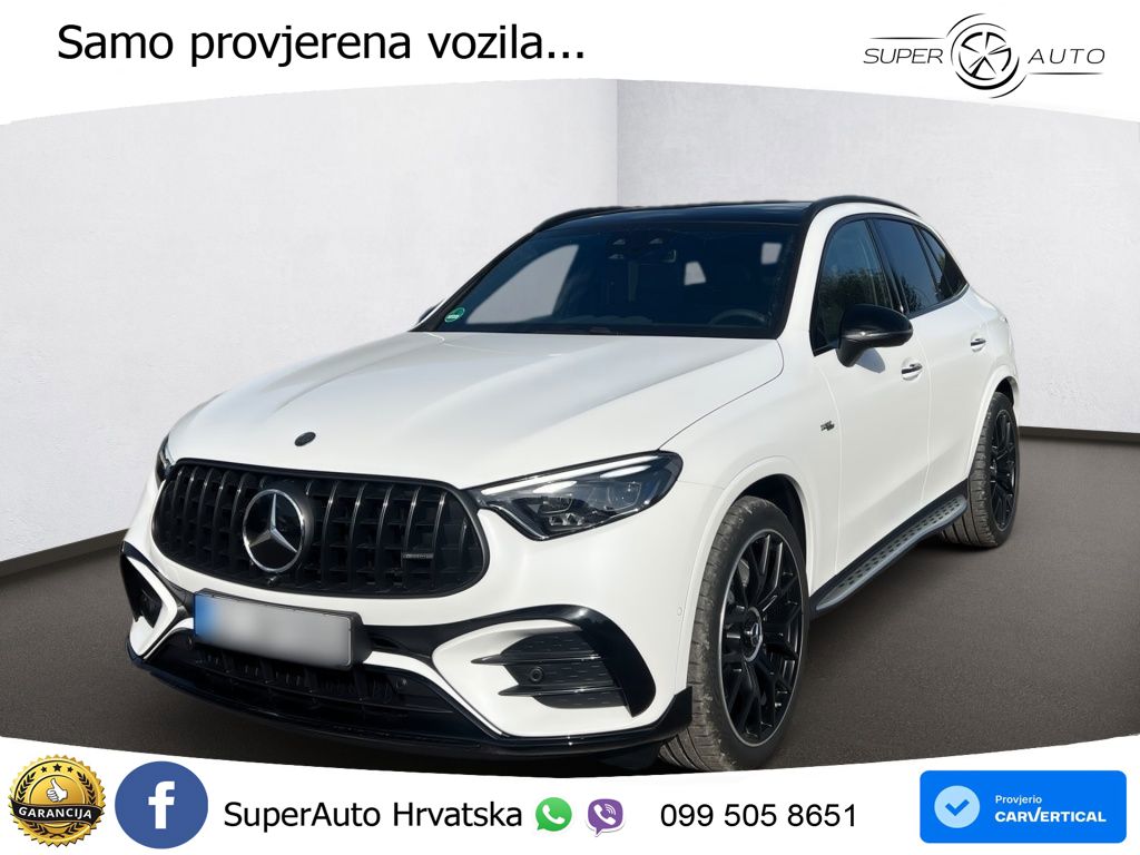 Mercedes AMG GLC 53 (449 KS) 4MATIC+ AMG SPEEDSHIFT TCT 9G ACC+HEAD+GR SJED+360+PANO