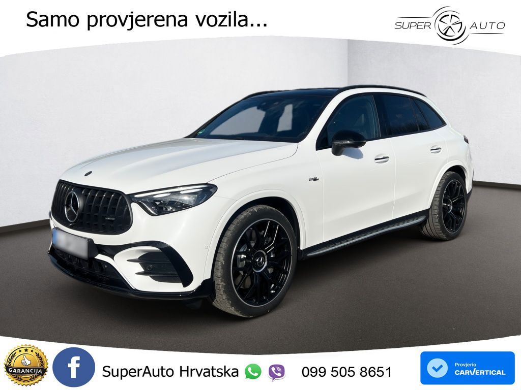 Mercedes AMG GLC 53 (449 KS) 4MATIC+ AMG SPEEDSHIFT TCT 9G ACC+HEAD+GR SJED+360+PANO