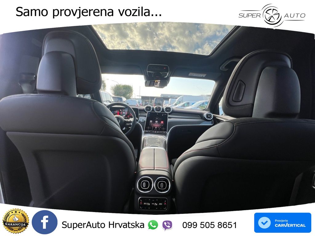 Mercedes AMG GLC 53 (449 KS) 4MATIC+ AMG SPEEDSHIFT TCT 9G ACC+HEAD+GR SJED+360+PANO