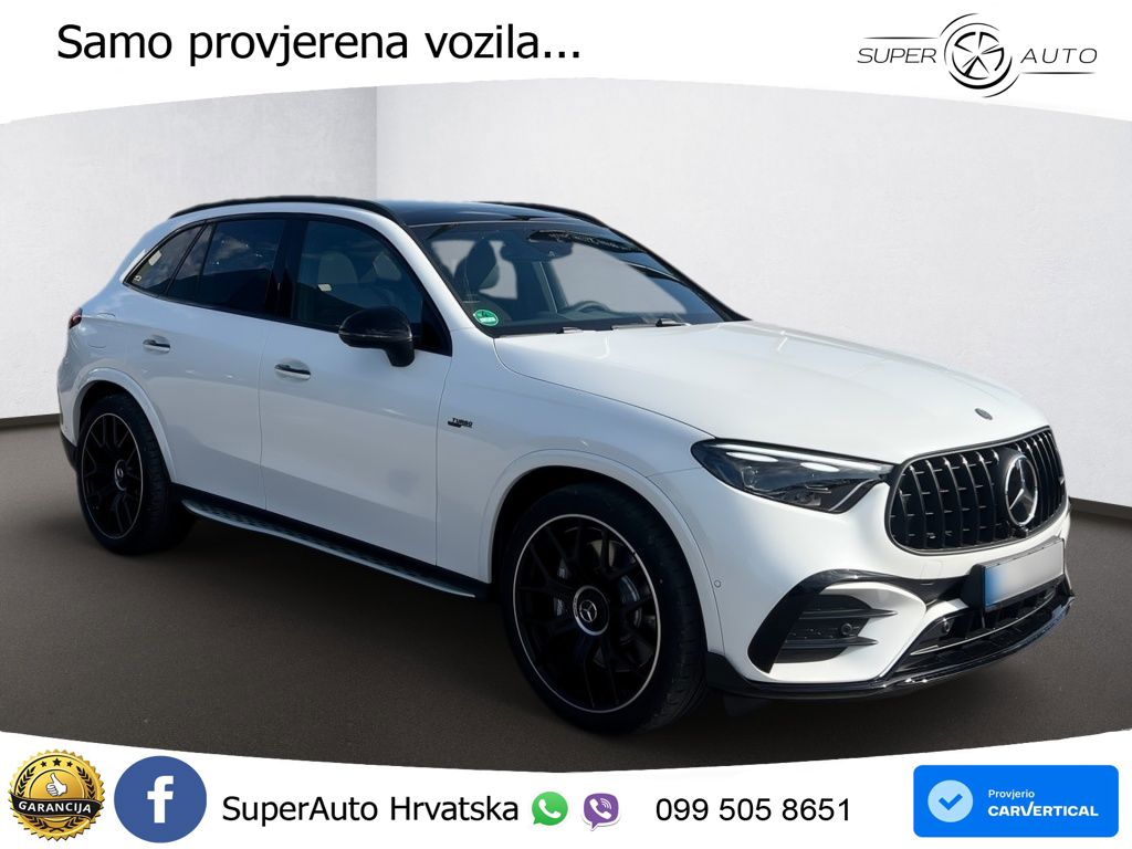 Mercedes AMG GLC 53 (449 KS) 4MATIC+ AMG SPEEDSHIFT TCT 9G ACC+HEAD+GR SJED+360+PANO