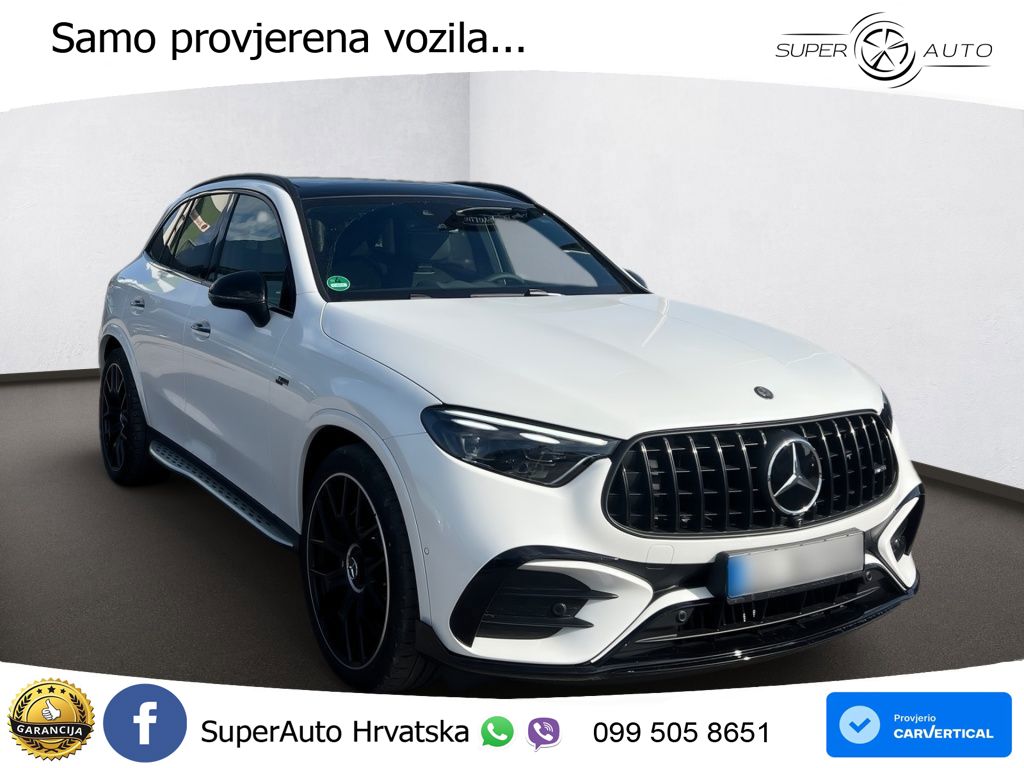 Mercedes AMG GLC 53 (449 KS) 4MATIC+ AMG SPEEDSHIFT TCT 9G ACC+HEAD+GR SJED+360+PANO
