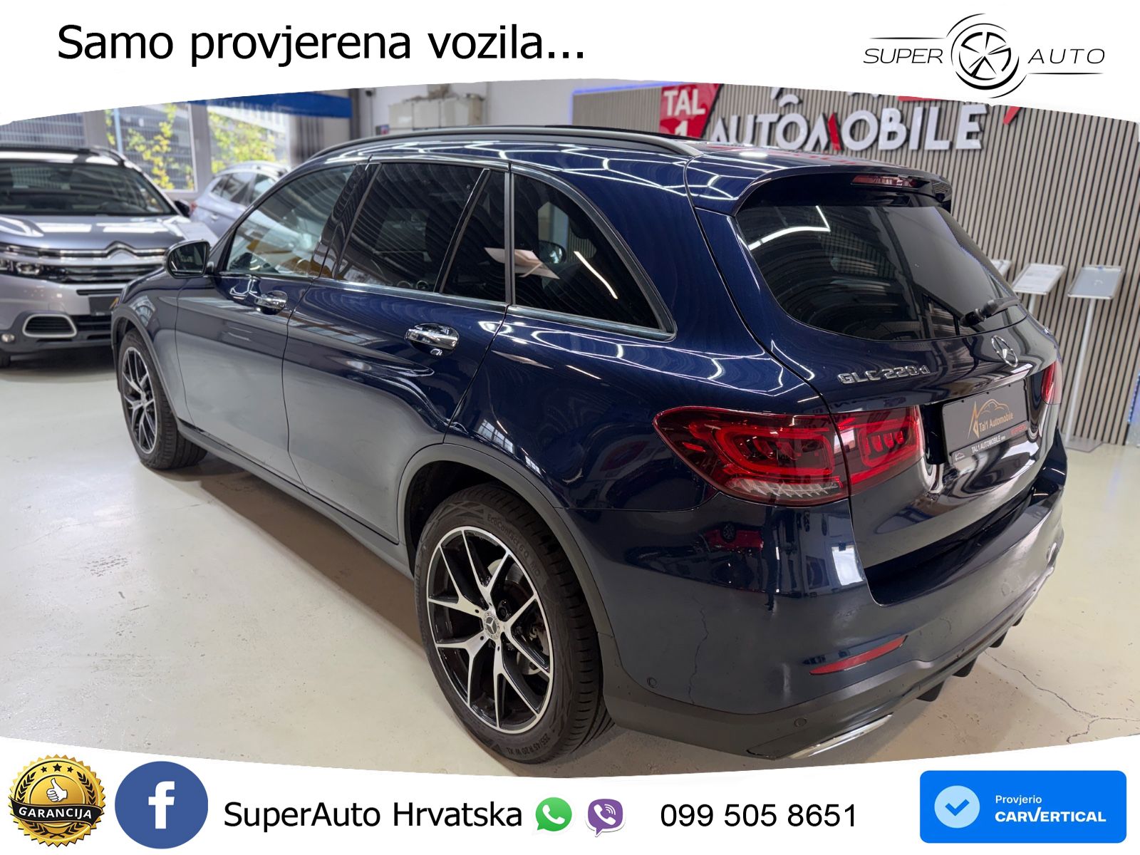 Mercedes GLC 220d (194 KS) 4MATIC G-TRONIC AMG ACC+GR SJED+360+PANO