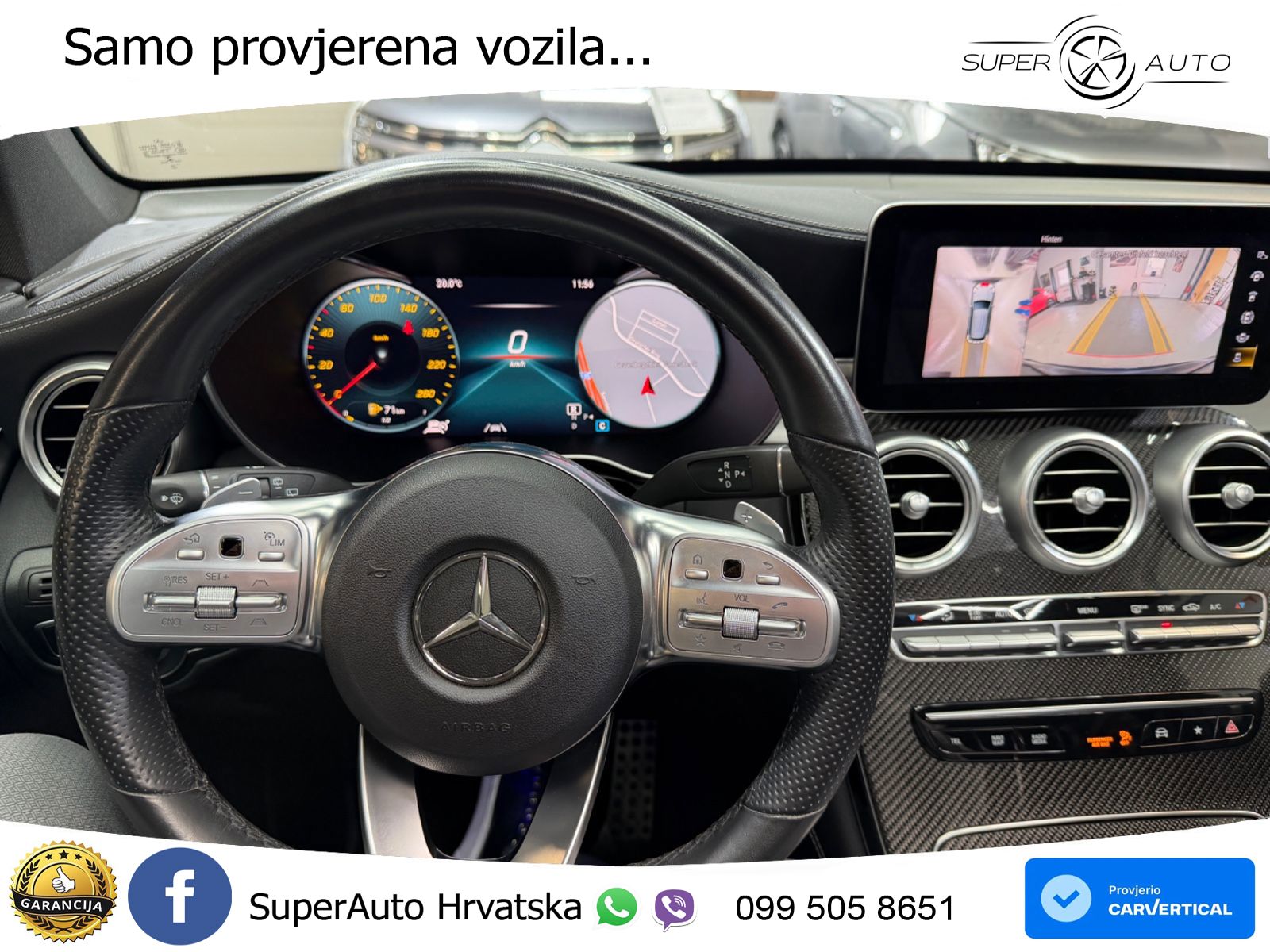Mercedes GLC 220d (194 KS) 4MATIC G-TRONIC AMG ACC+GR SJED+360+PANO