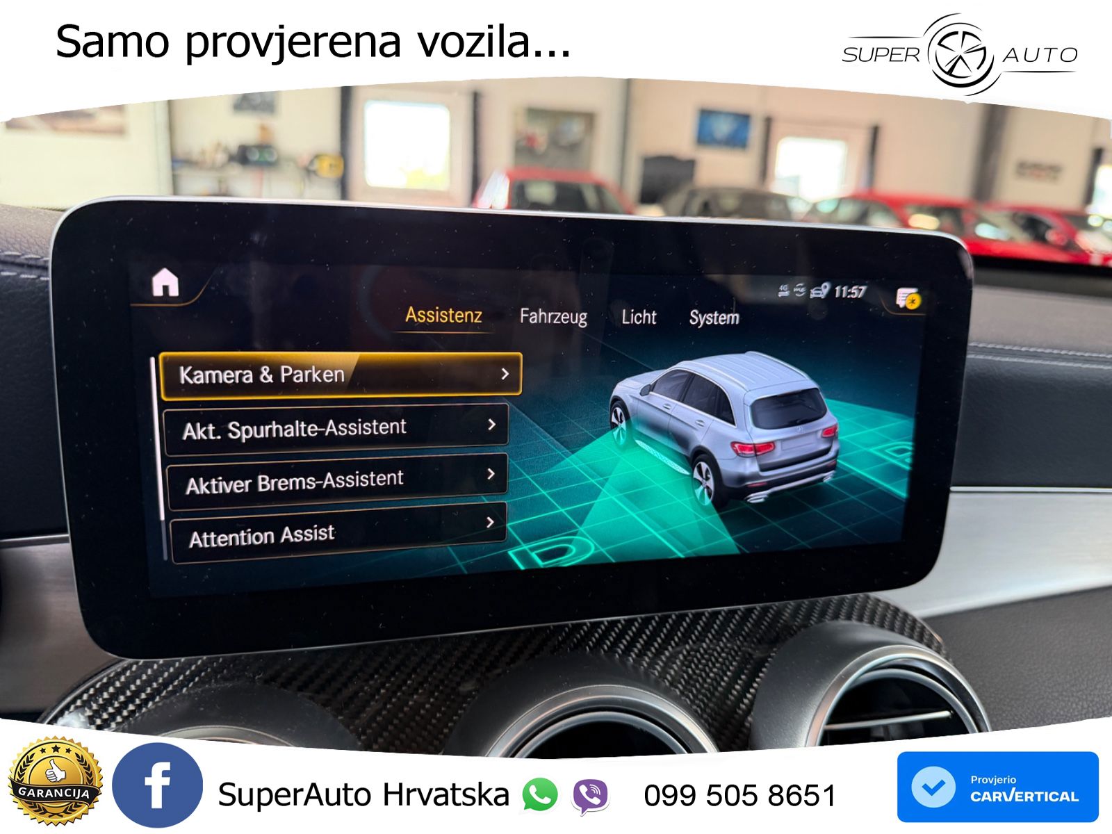 Mercedes GLC 220d (194 KS) 4MATIC G-TRONIC AMG ACC+GR SJED+360+PANO