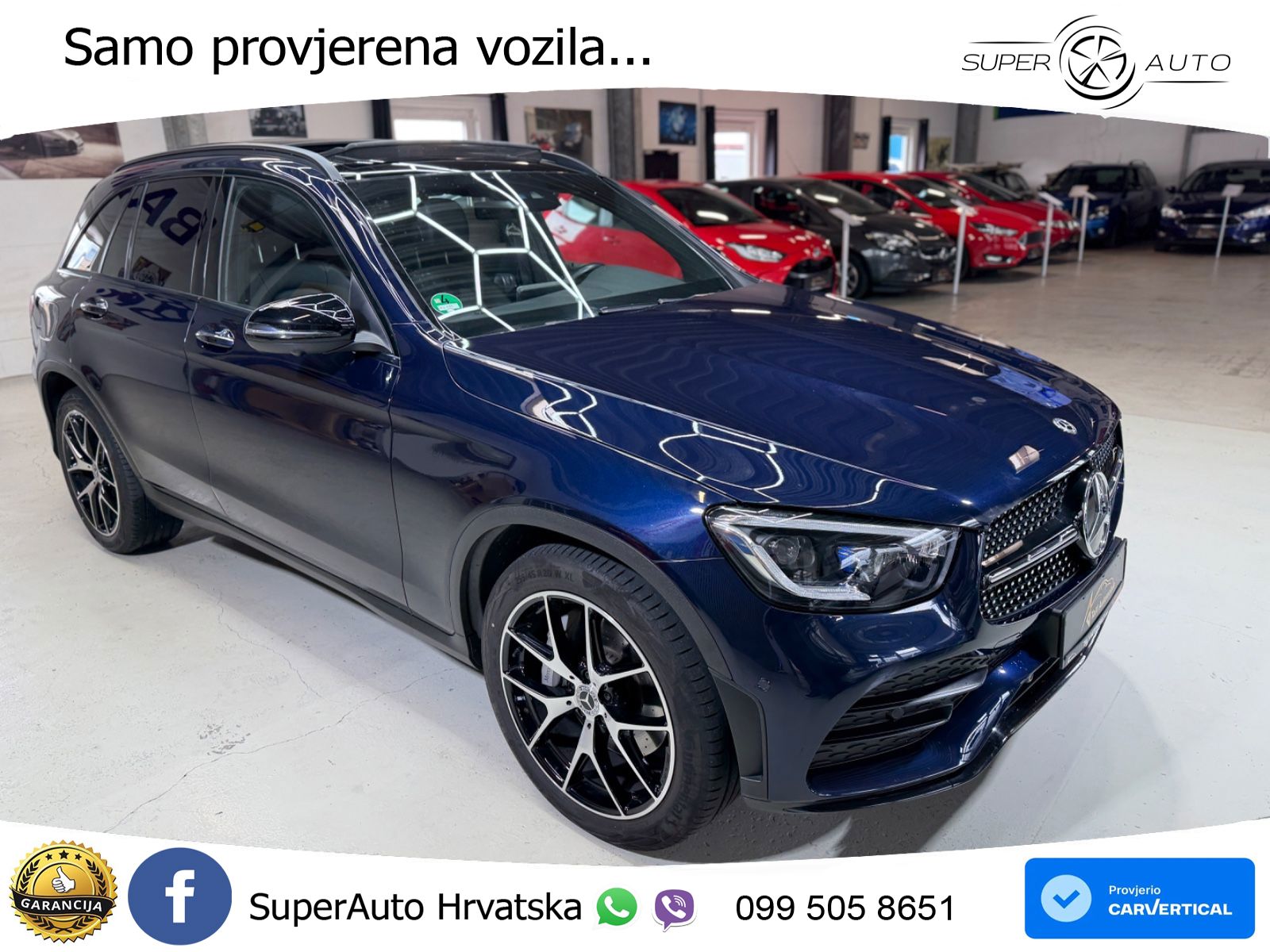 Mercedes GLC 220d (194 KS) 4MATIC G-TRONIC AMG ACC+GR SJED+360+PANO