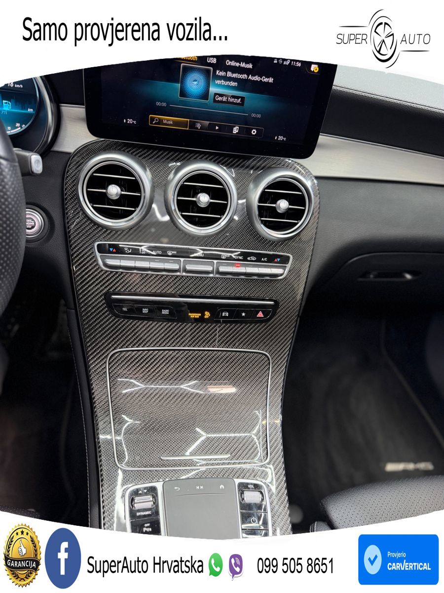 Mercedes GLC 220d (194 KS) 4MATIC G-TRONIC AMG ACC+GR SJED+360+PANO
