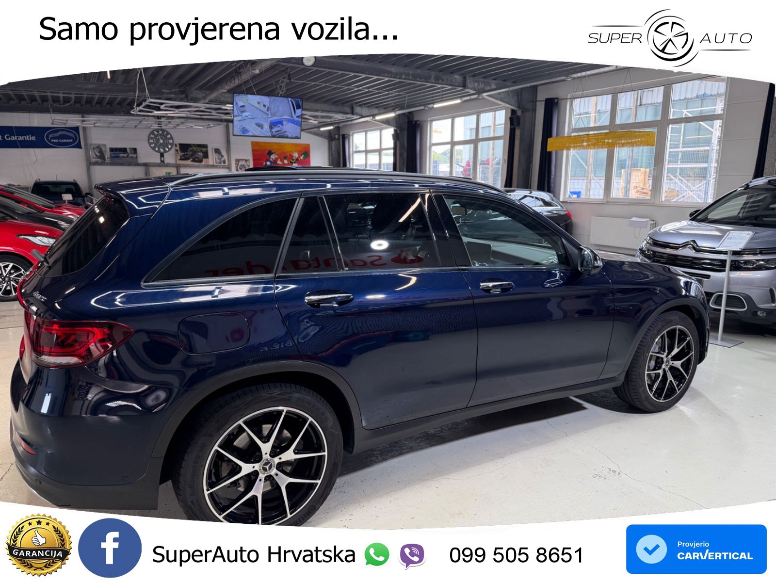 Mercedes GLC 220d (194 KS) 4MATIC G-TRONIC AMG ACC+GR SJED+360+PANO