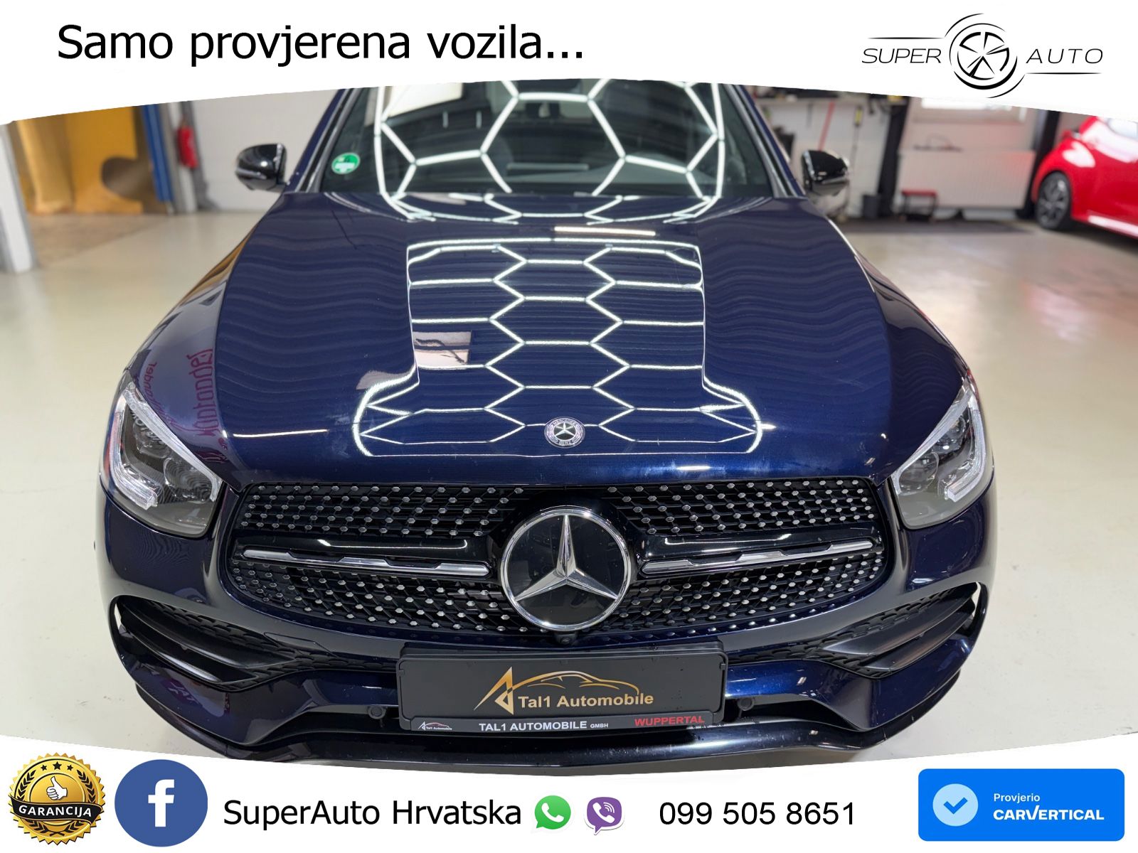 Mercedes GLC 220d (194 KS) 4MATIC G-TRONIC AMG ACC+GR SJED+360+PANO