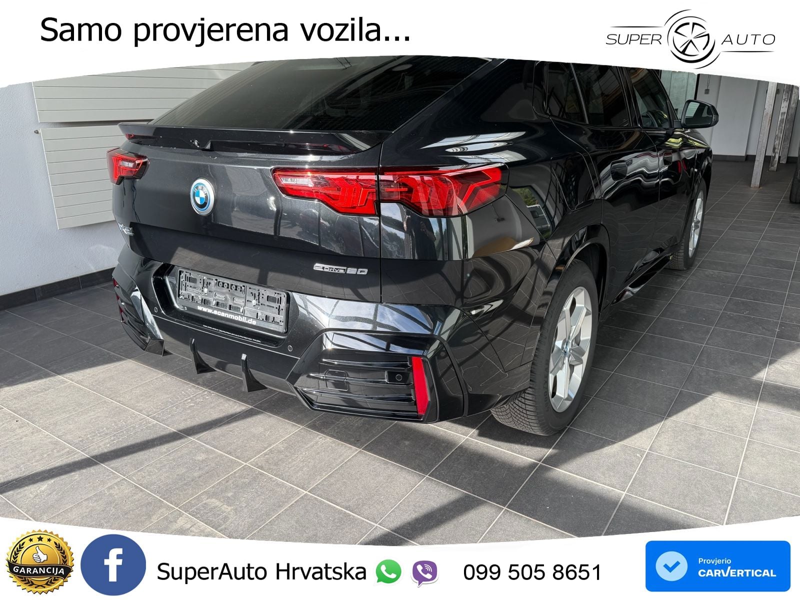 BMW iX2 66.5 kWh (204 KS) eDrive20