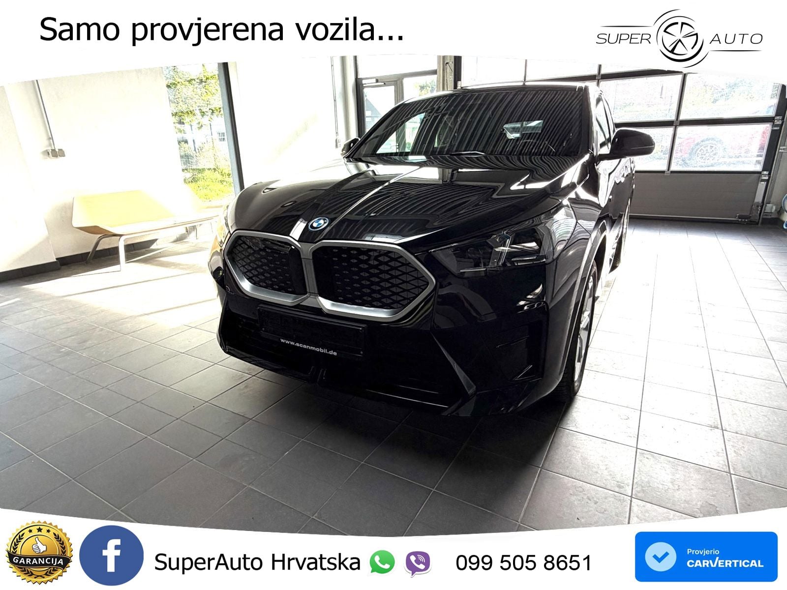 BMW iX2 66.5 kWh (204 KS) eDrive20