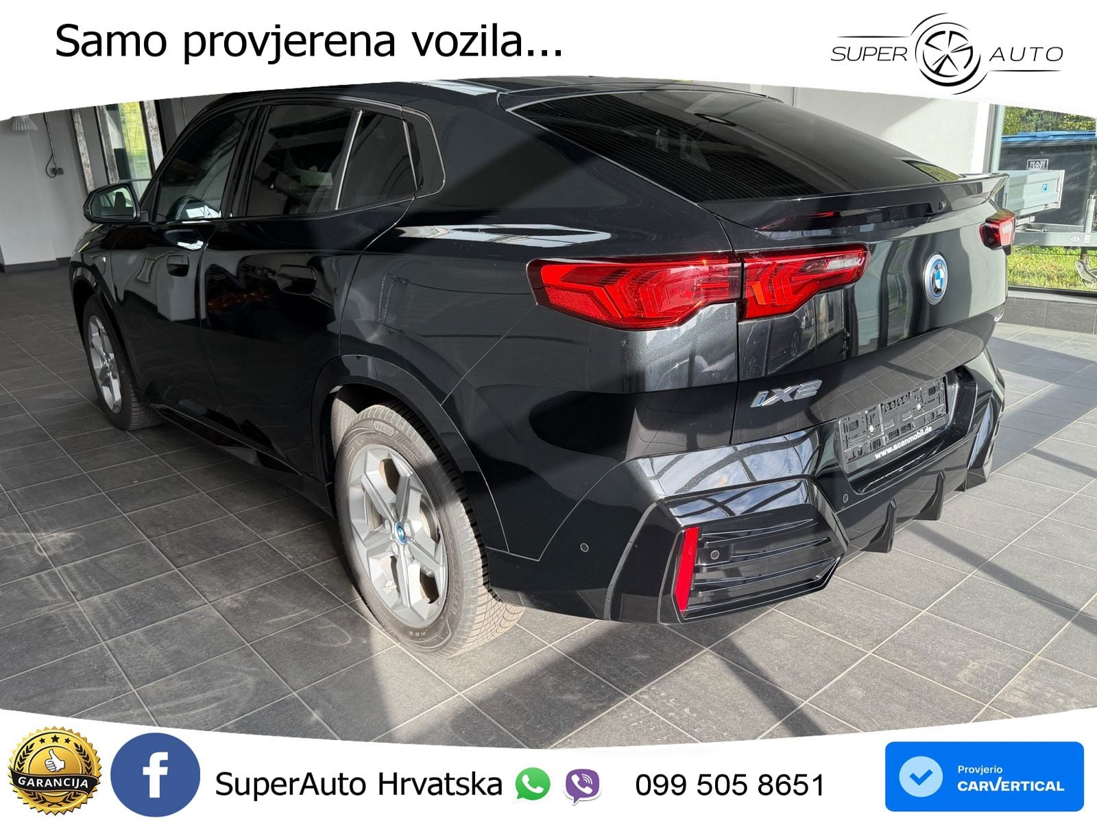 BMW iX2 66.5 kWh (204 KS) eDrive20