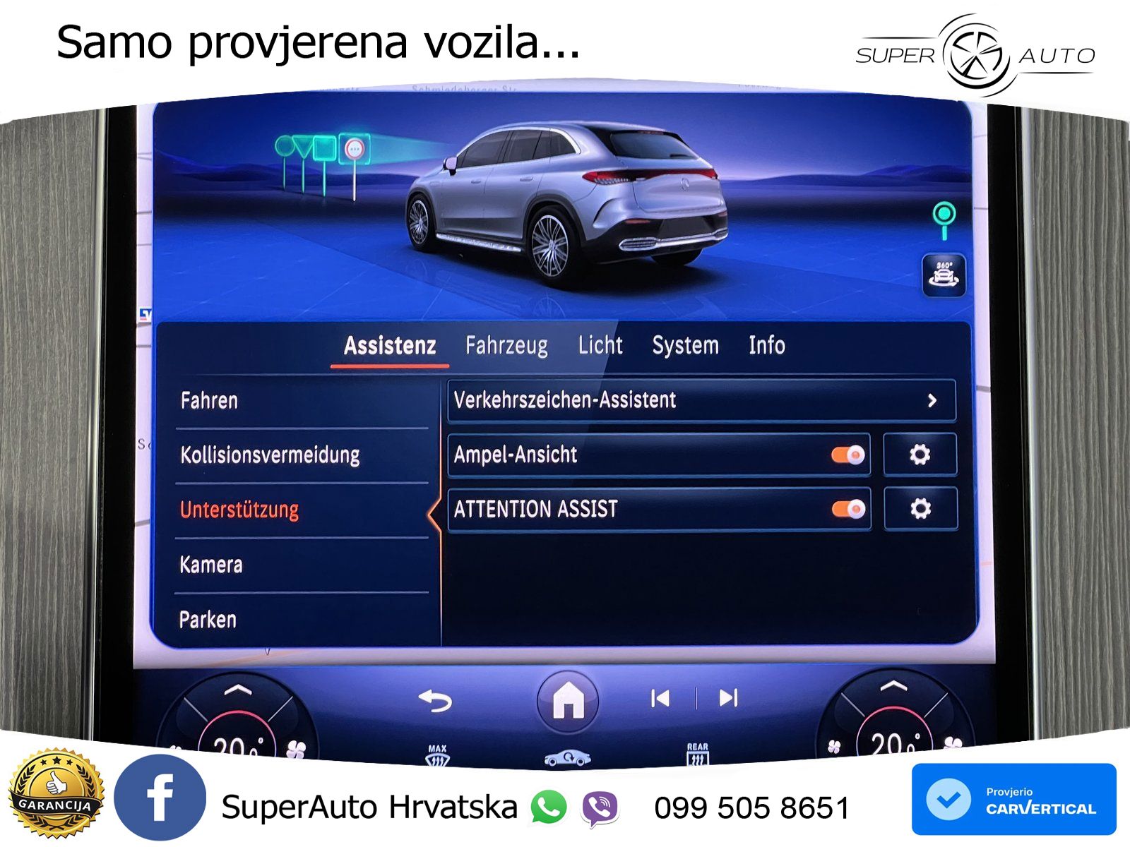 Mercedes EQE SUV 350 98 kWh (292 KS) 4MATIC AMG ZRAČNI+ACC+GR SJED+360+PANO