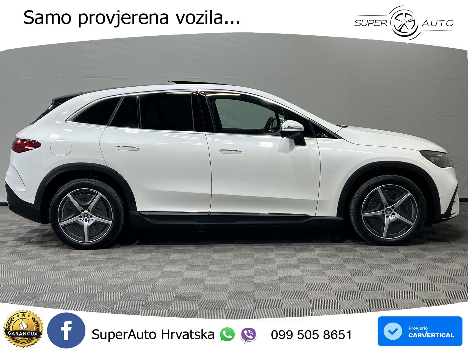 Mercedes EQE SUV 350 98 kWh (292 KS) 4MATIC AMG ZRAČNI+ACC+GR SJED+360+PANO