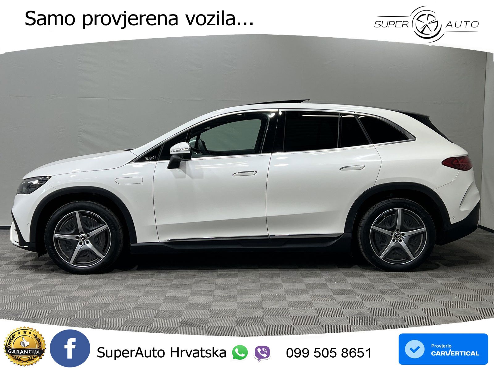 Mercedes EQE SUV 350 98 kWh (292 KS) 4MATIC AMG ZRAČNI+ACC+GR SJED+360+PANO