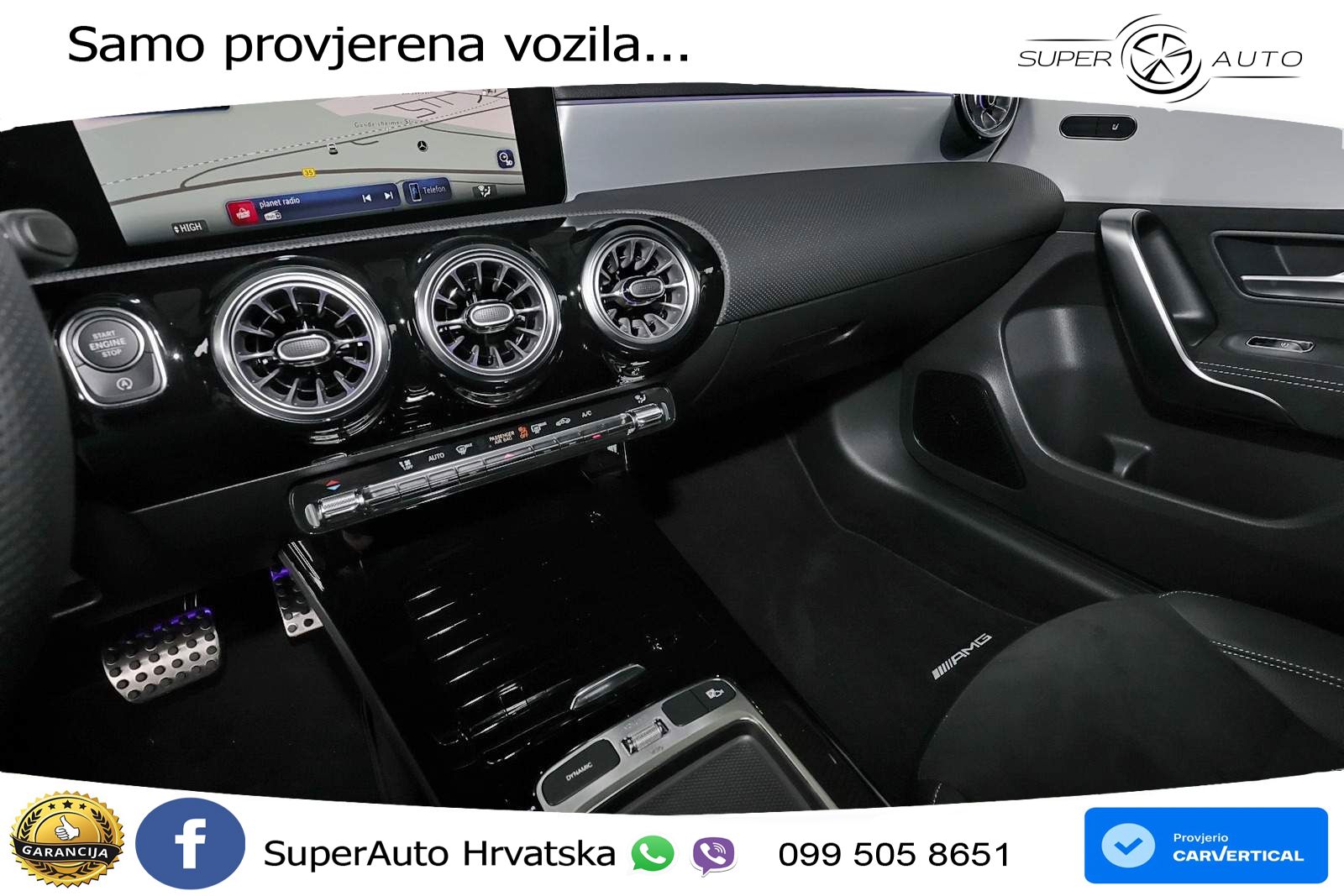 Mercedes-Benz A 200 7G-DCT AMG LED+GR SJED+ACC