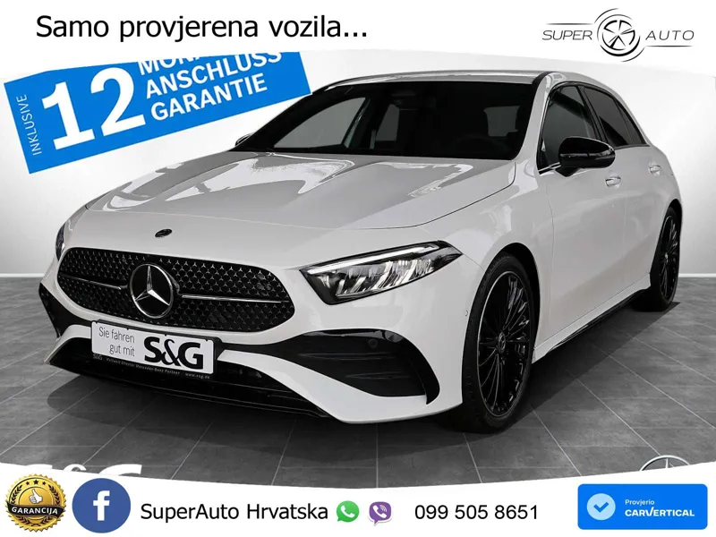 Mercedes-Benz A 200 7G-DCT AMG LED+GR SJED+ACC