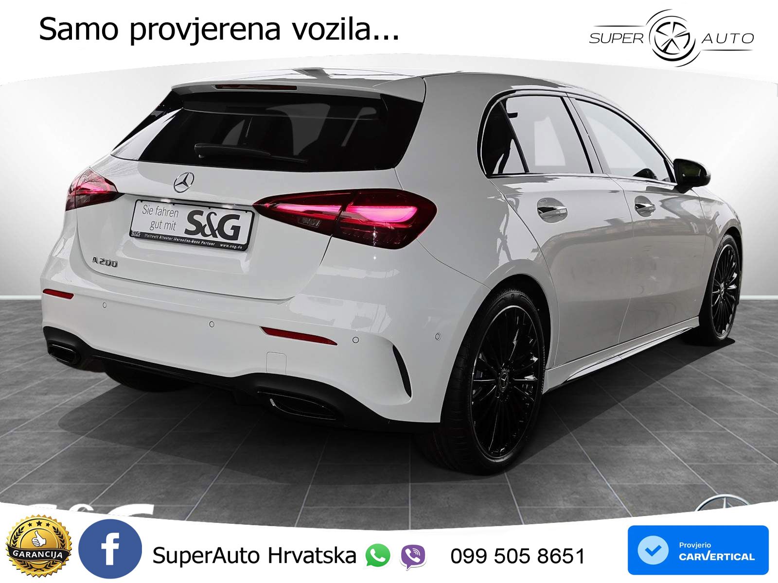 Mercedes-Benz A 200 7G-DCT AMG LED+GR SJED+ACC