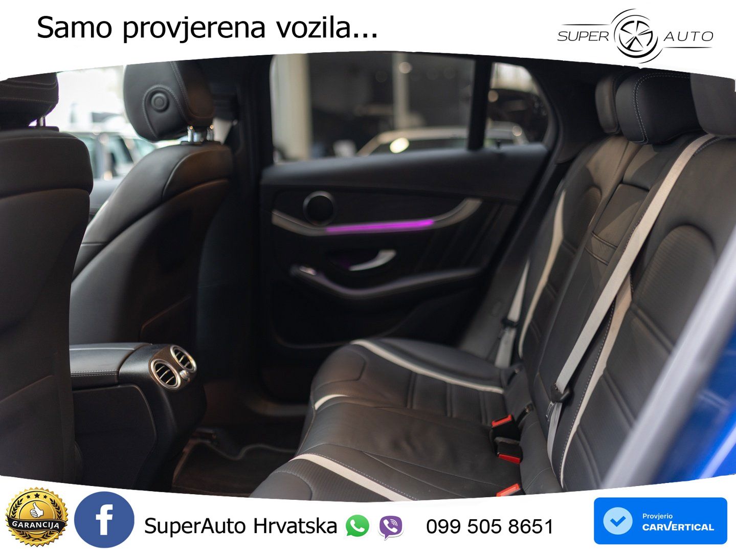 Mercedes GLC Coupe AMG 63 S V8 (510 KS) 4MATIC+ MCT ZRAČNI+ACC+GR SJED+360