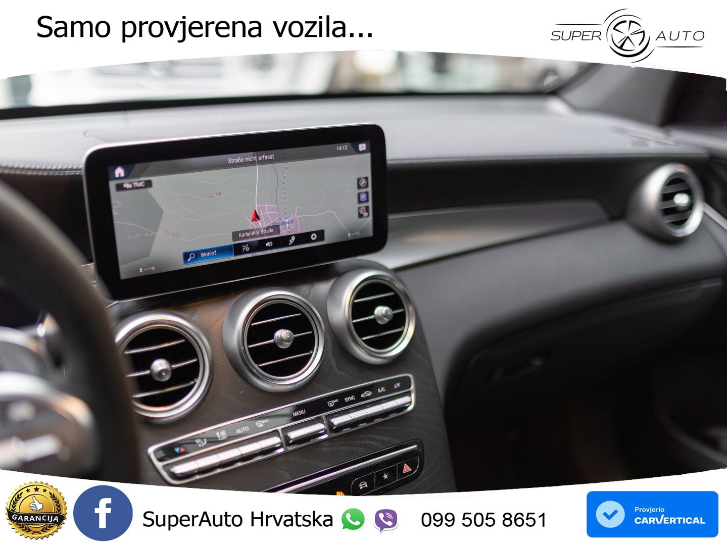 Mercedes GLC Coupe AMG 63 S V8 (510 KS) 4MATIC+ MCT ZRAČNI+ACC+GR SJED+360