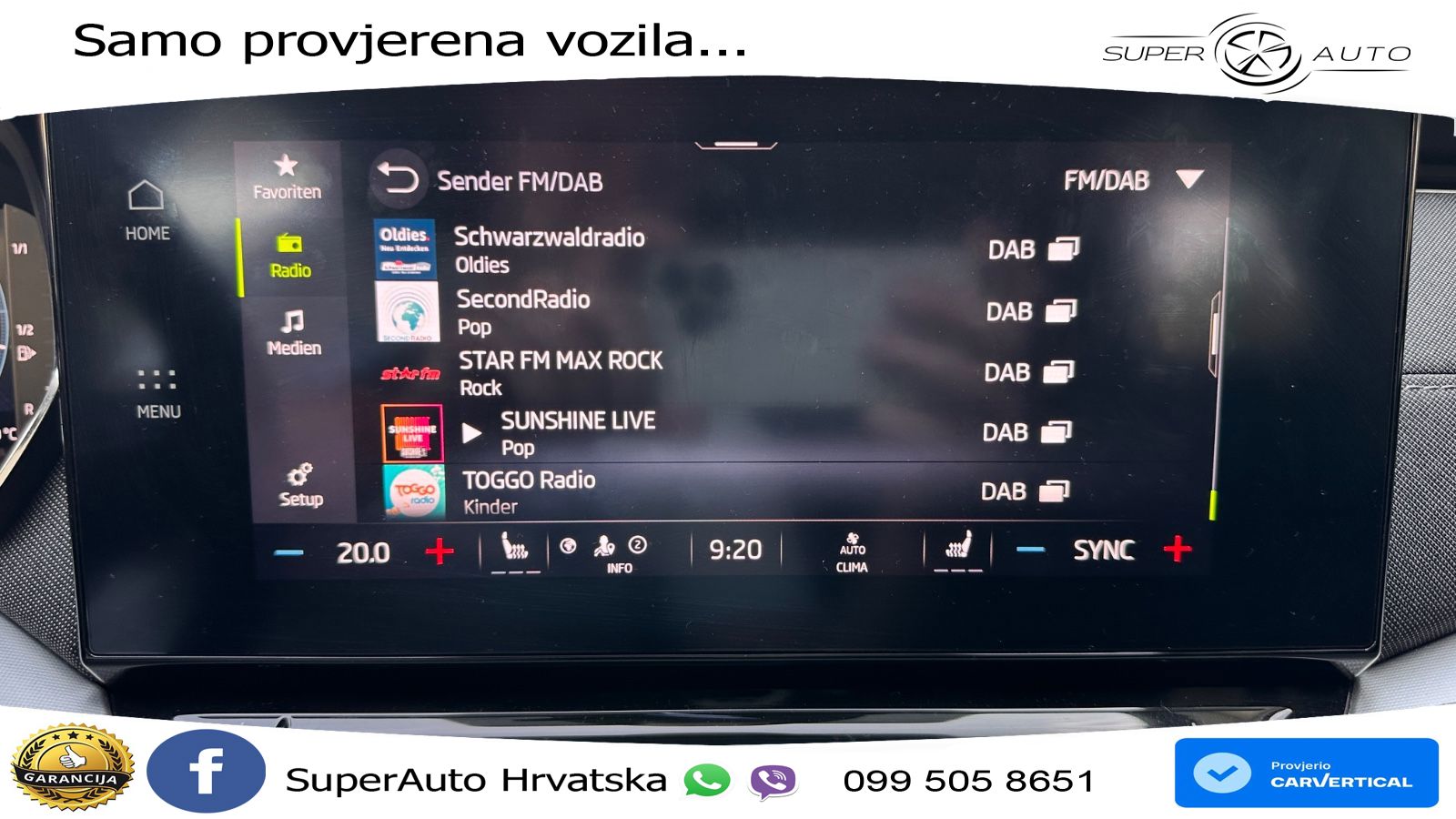 Škoda Octavia Combi 2.0 TDI (150 KS) DSG
