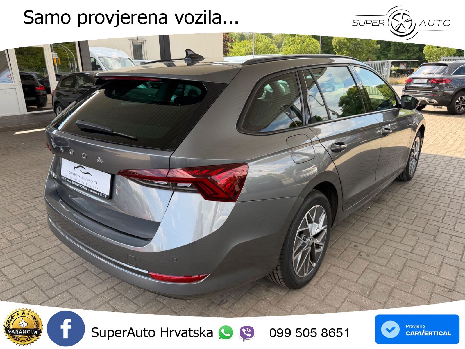 Škoda Octavia Combi 2.0 TDI (150 KS) DSG LED+GR SJED+ACC