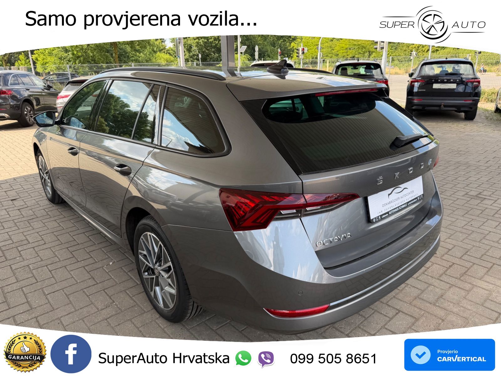 Škoda Octavia Combi 2.0 TDI (150 KS) DSG LED+GR SJED+ACC