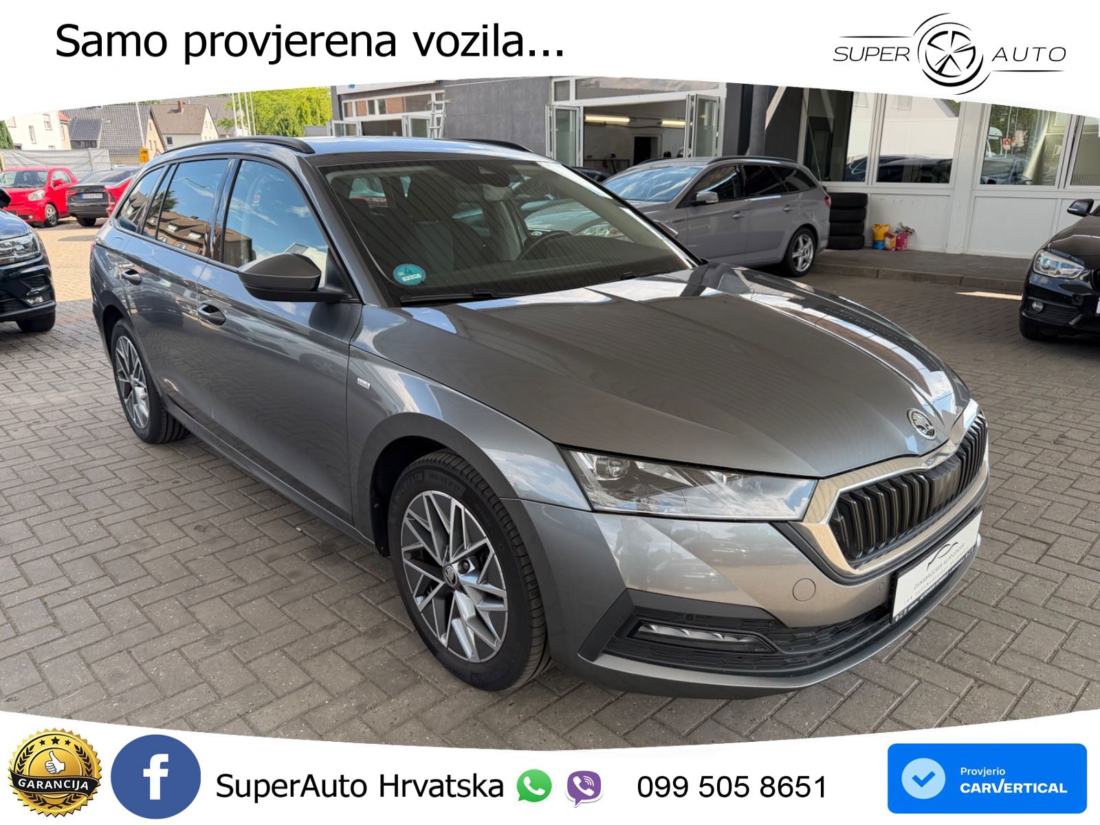 Škoda Octavia Combi 2.0 TDI (150 KS) DSG LED+GR SJED+ACC