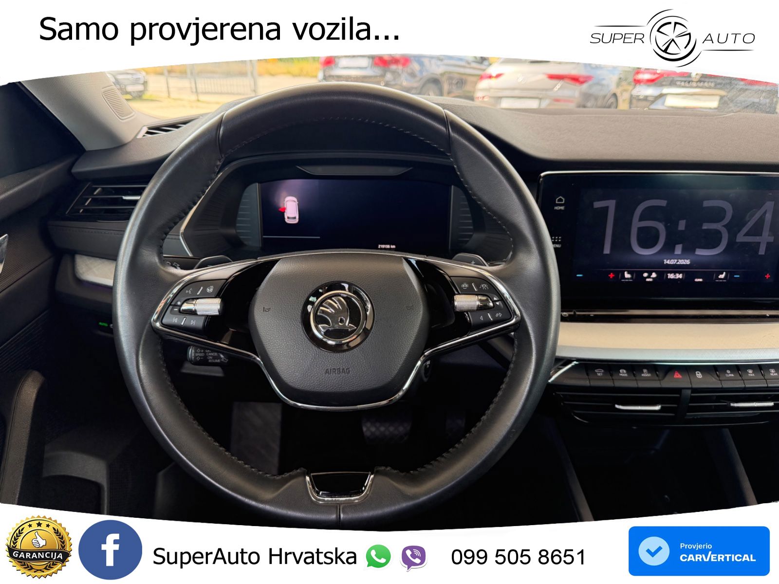 Škoda Octavia Combi 2.0 TDI (150 KS) DSG LED+GR SJED+ACC
