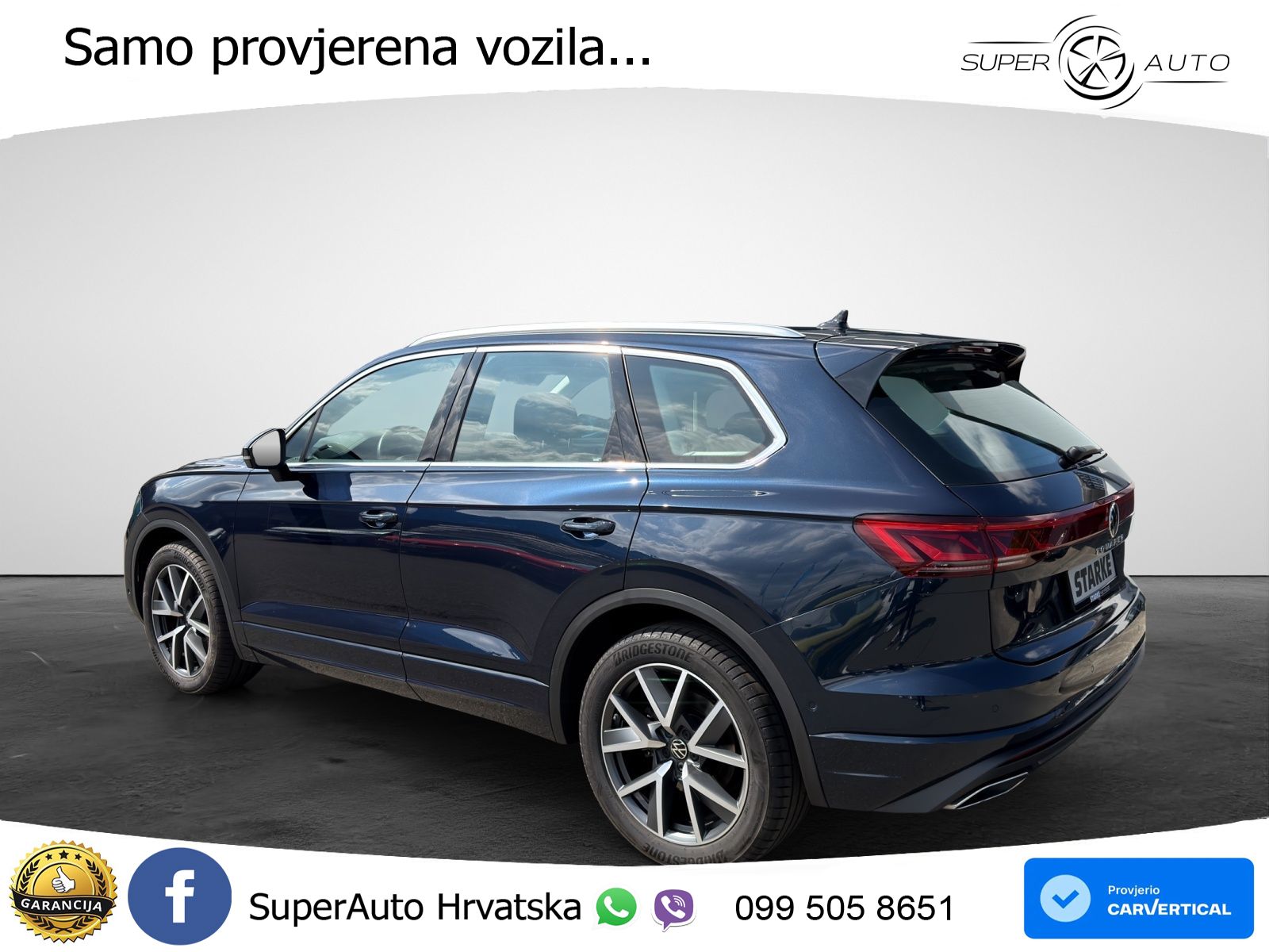 Volkswagen Touareg 3.0 V6 TDI (286 KS) 4MOTION Tiptronic ZRAČNI+ACC+GR SJED+KAM+PANO