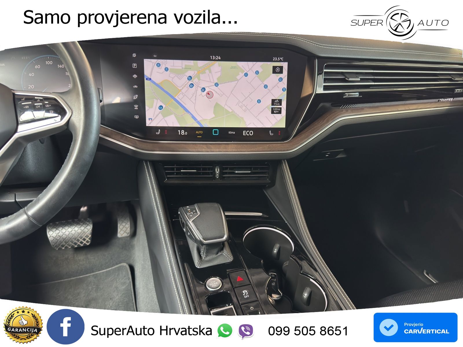 Volkswagen Touareg 3.0 V6 TDI (286 KS) 4MOTION Tiptronic ZRAČNI+ACC+GR SJED+KAM+PANO