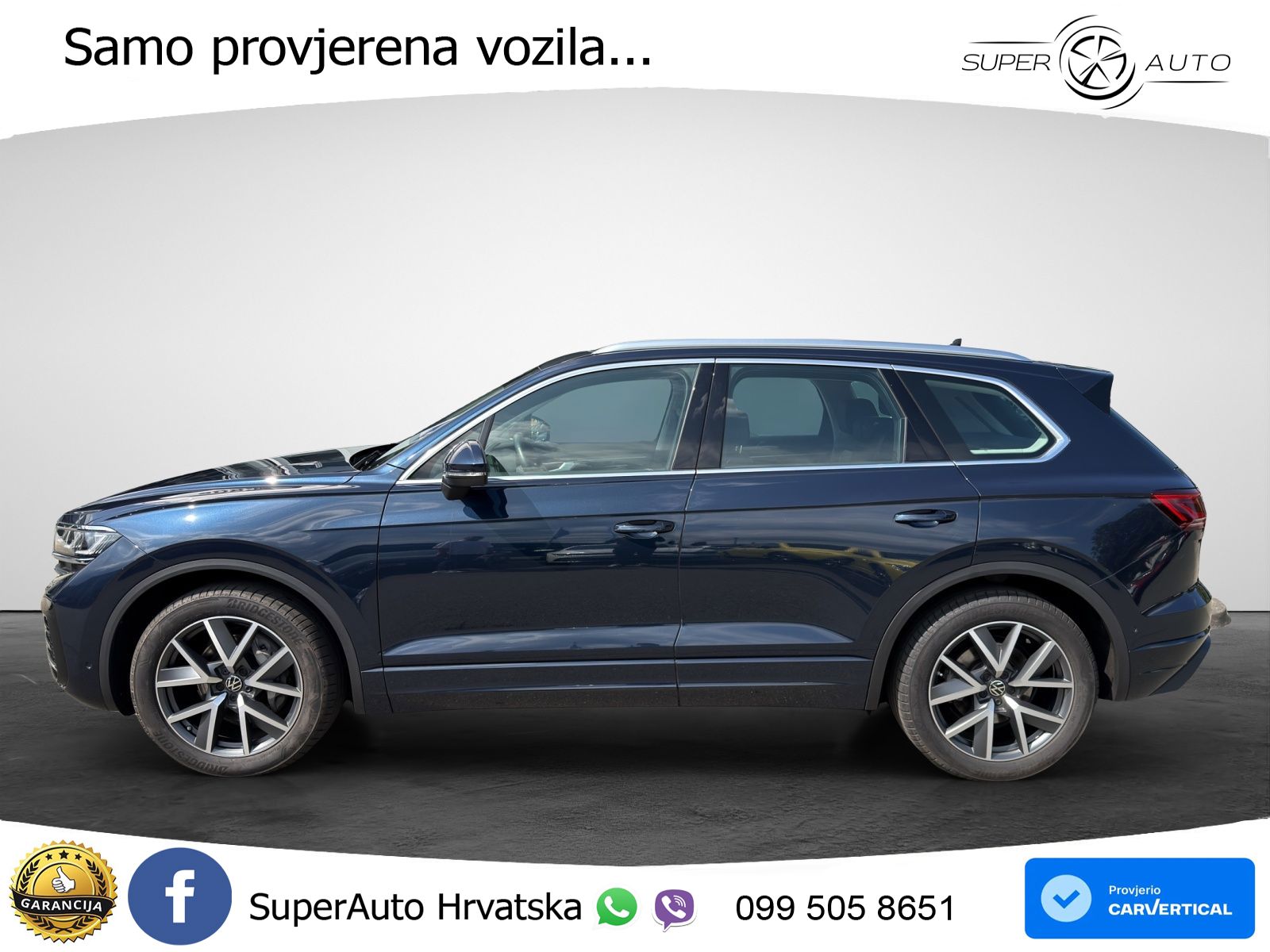 Volkswagen Touareg 3.0 V6 TDI (286 KS) 4MOTION Tiptronic ZRAČNI+ACC+GR SJED+KAM+PANO