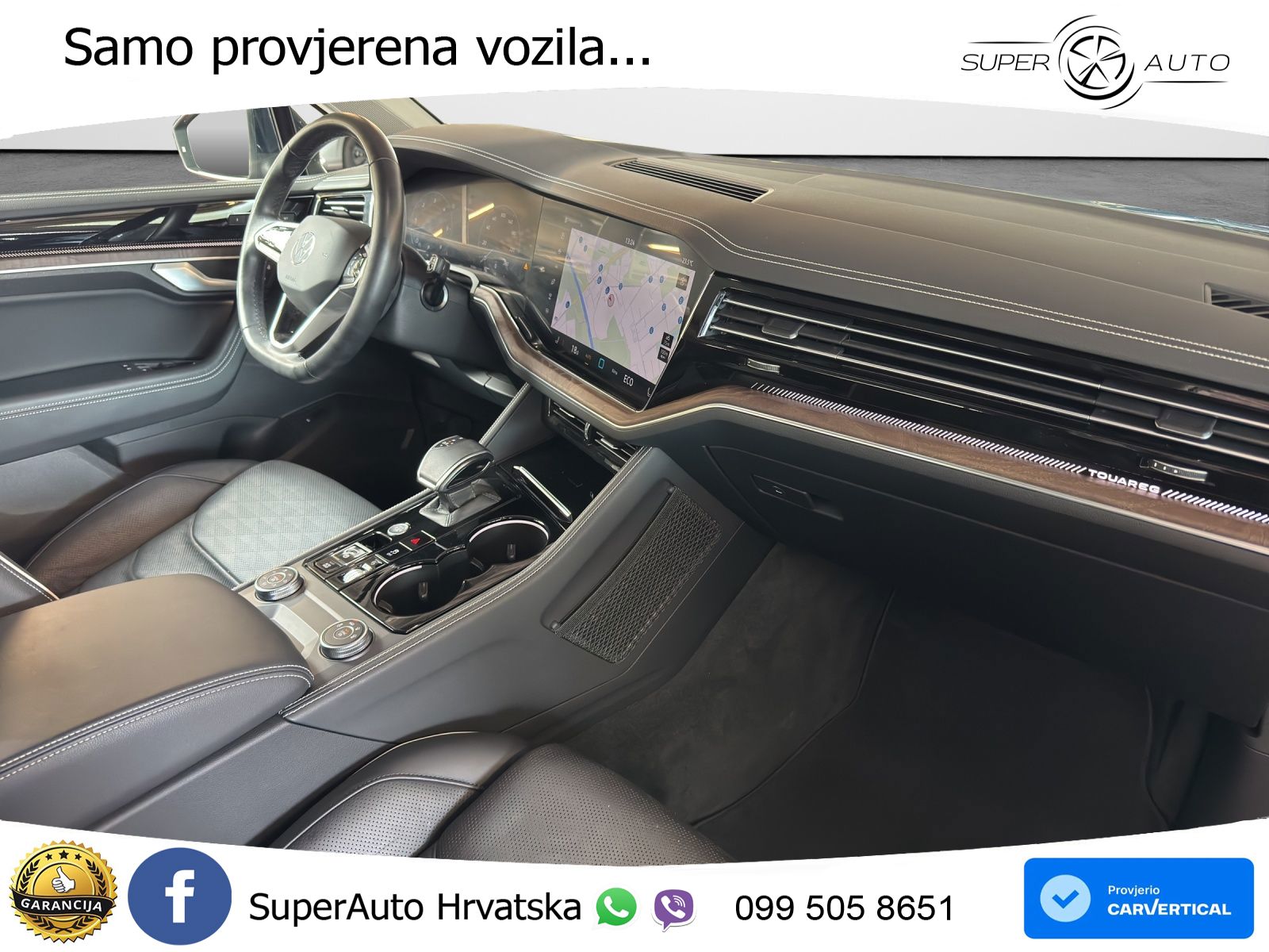 Volkswagen Touareg 3.0 V6 TDI (286 KS) 4MOTION Tiptronic ZRAČNI+ACC+GR SJED+KAM+PANO