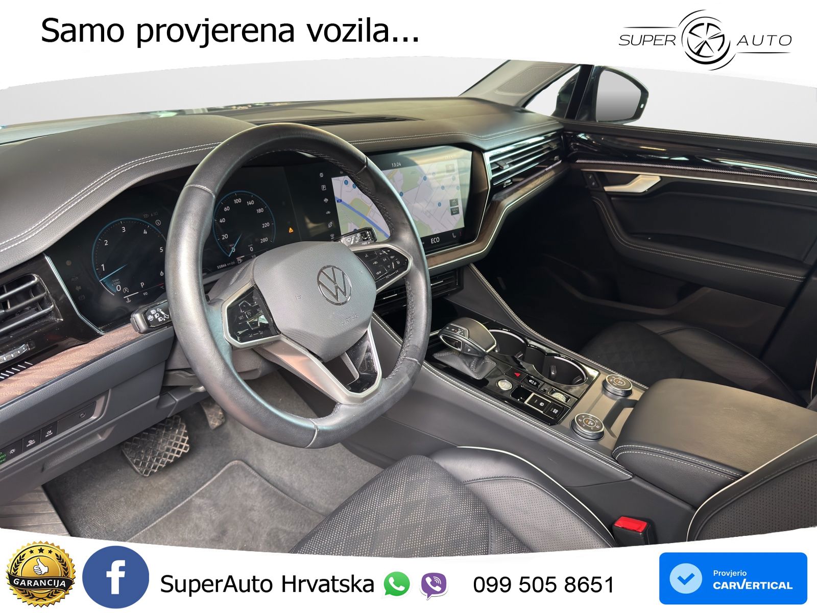 Volkswagen Touareg 3.0 V6 TDI (286 KS) 4MOTION Tiptronic ZRAČNI+ACC+GR SJED+KAM+PANO