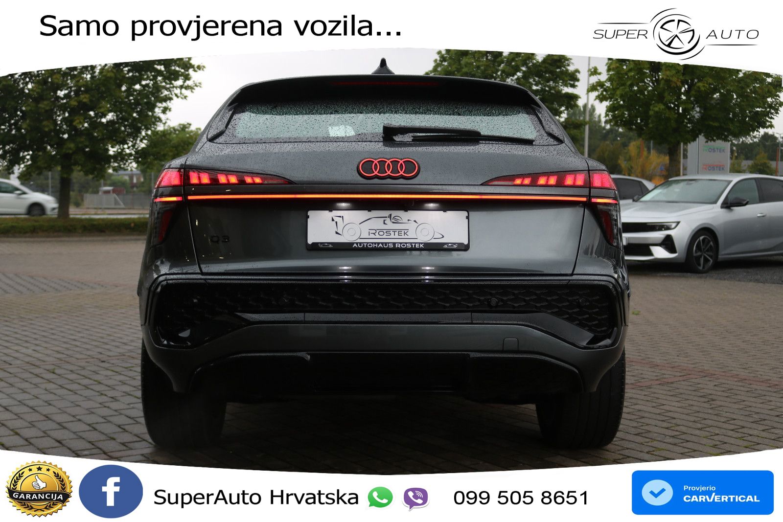 Audi Q3 Sportback 2.0 TDI (150 KS) S tronic S line MATRIX+GR SJED+KAM
