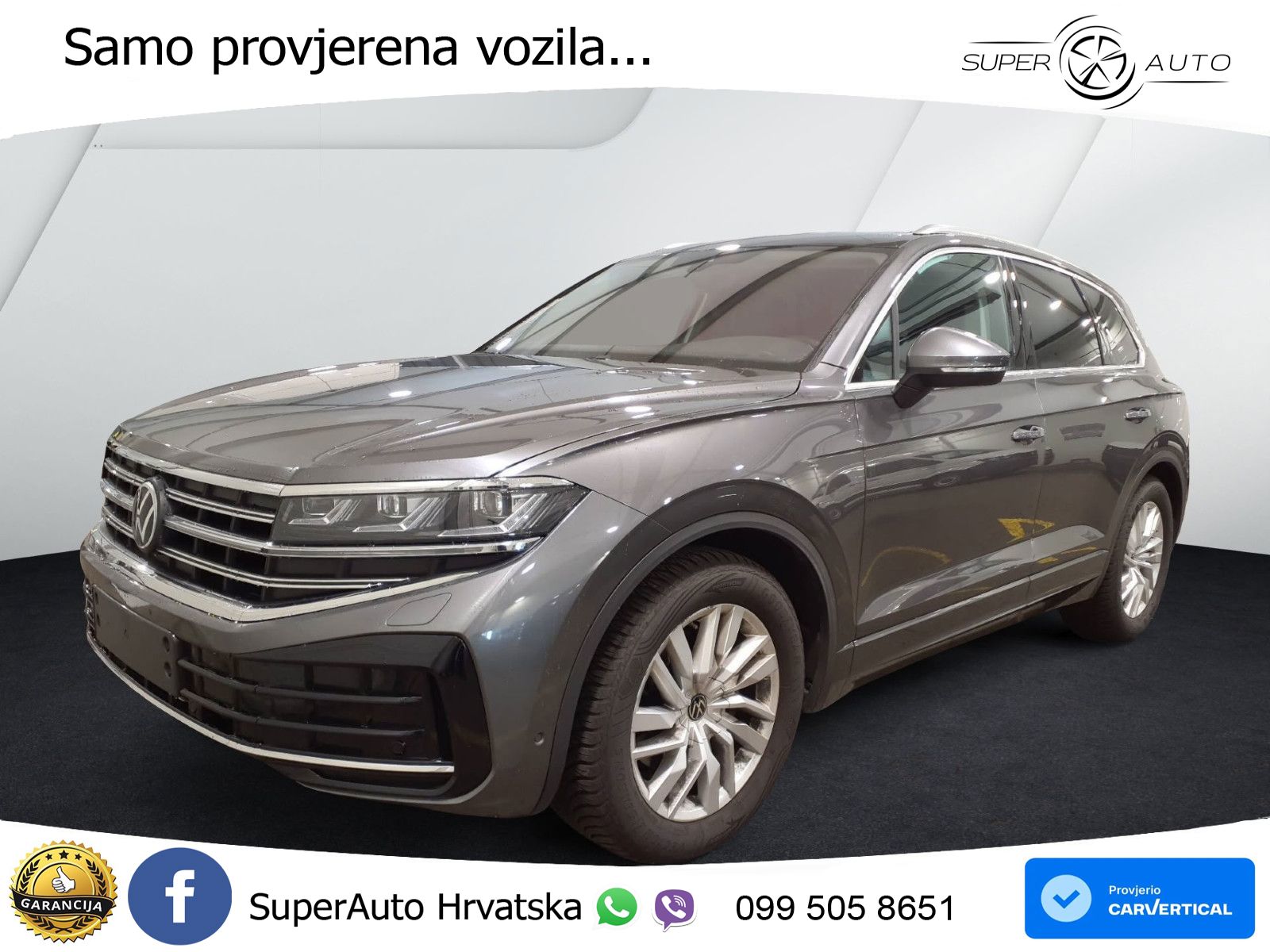 Volkswagen Touareg 3.0 V6 TDI (231 KS) 4MOTION Tiptronic ZRAČNI+ACC+GR SJED+KAM