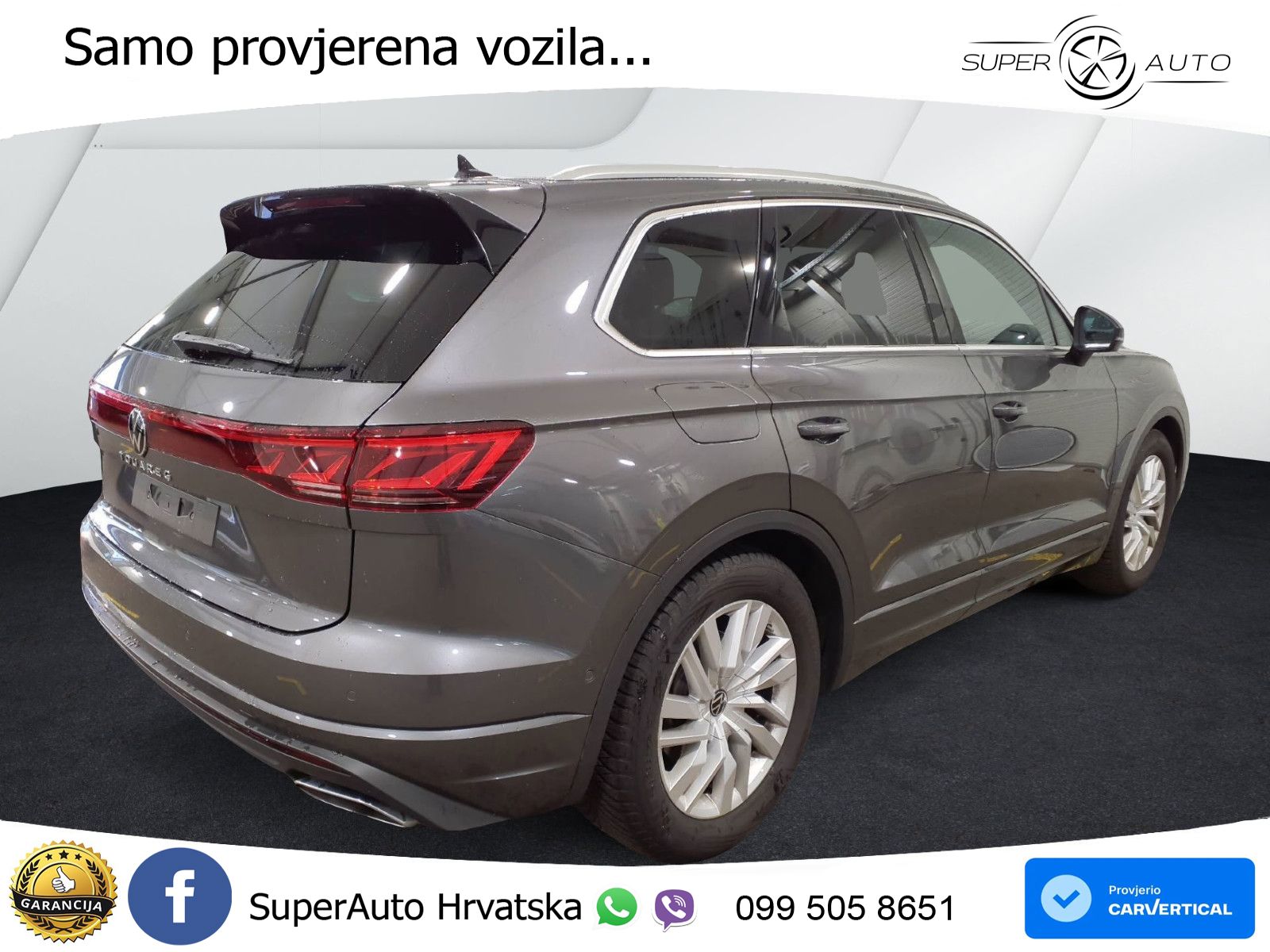 Volkswagen Touareg 3.0 V6 TDI (231 KS) 4MOTION Tiptronic ZRAČNI+ACC+GR SJED+KAM
