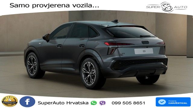 Audi Q3 III Sportback 1.5 TFSI (150 KS) S tronic S line LED+GR SJED+ACC